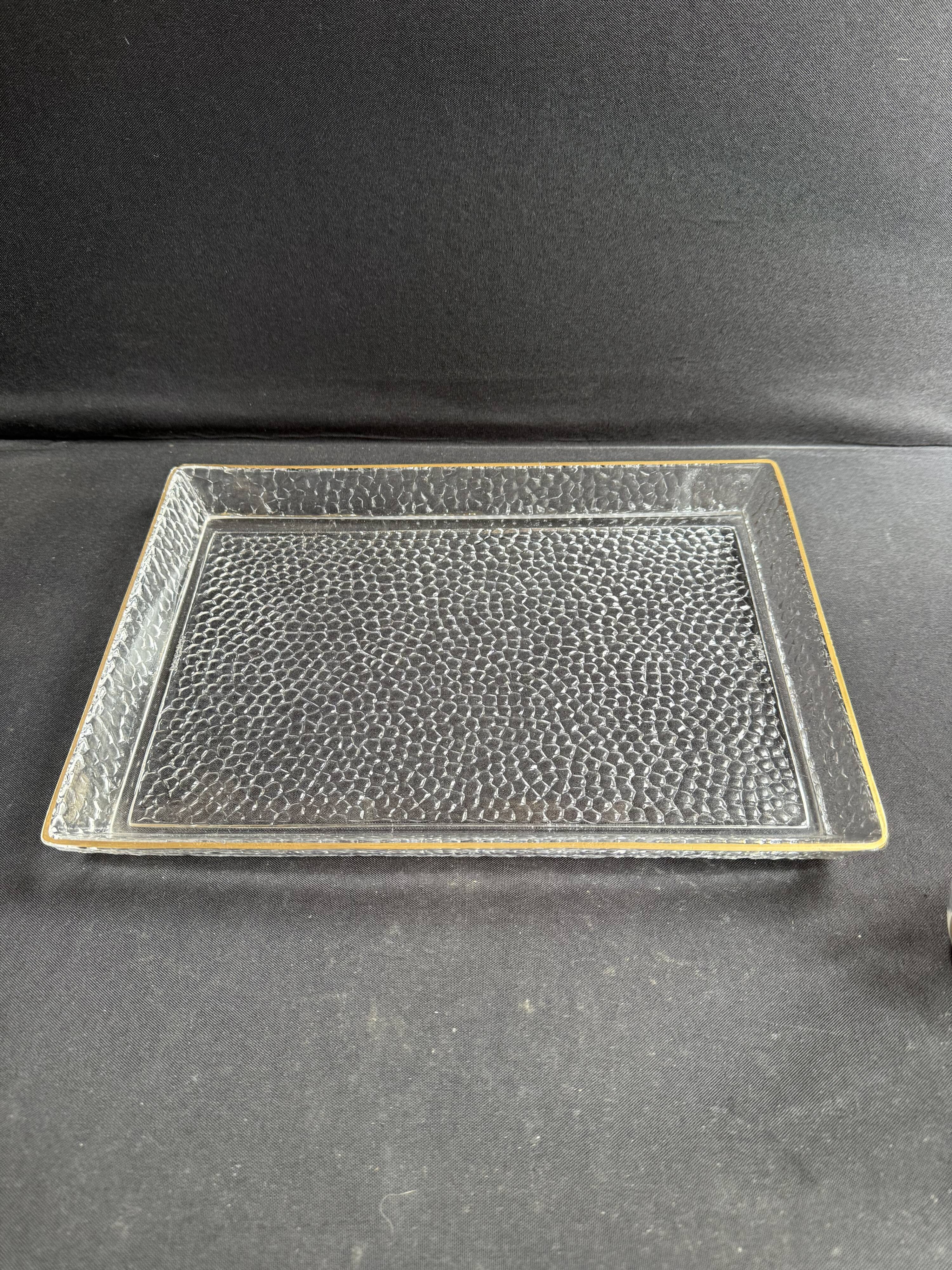 Golden liqueur service - Baccarat