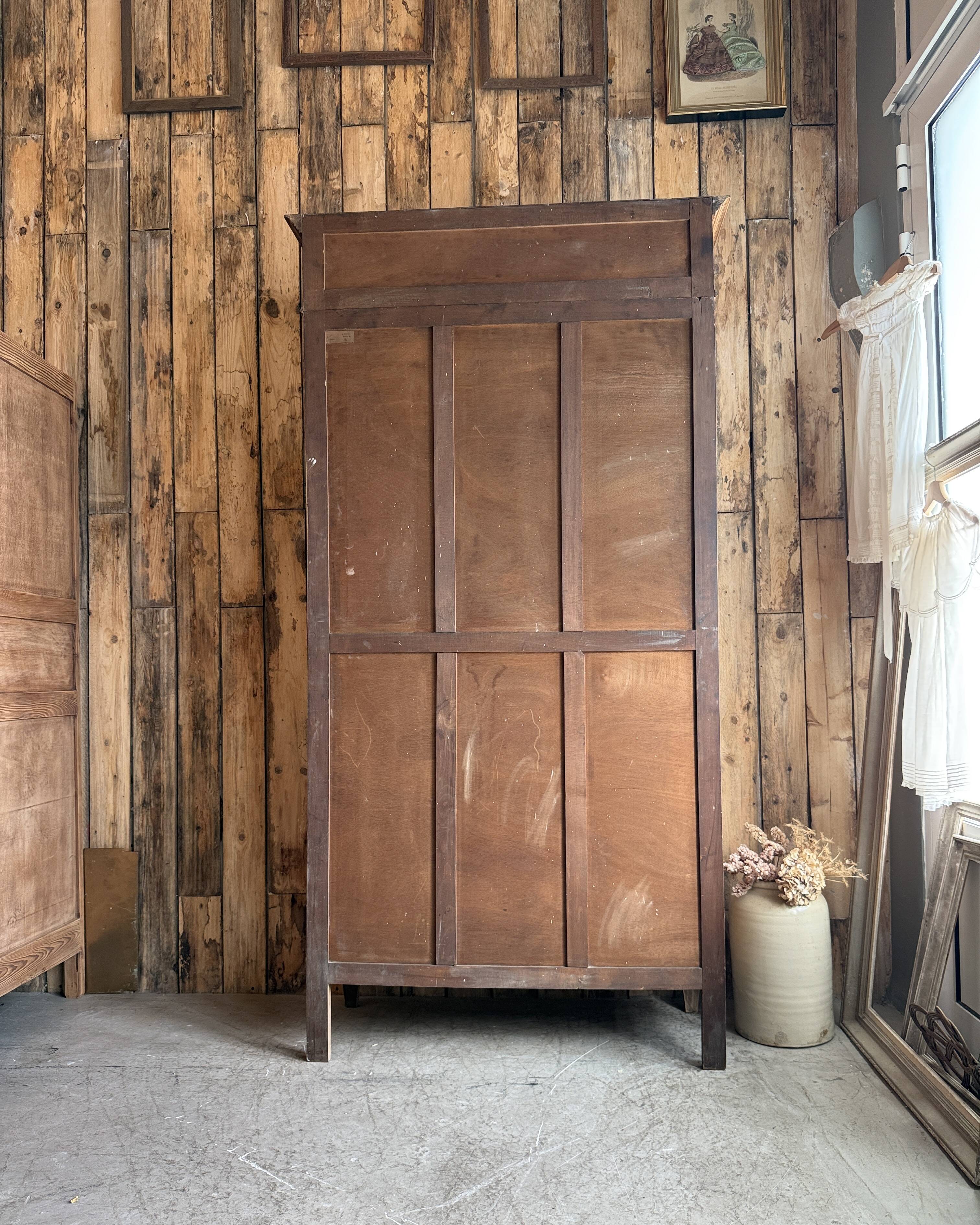Antique Louis XVI style wardrobe (renovated)