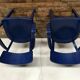 Paire de 2 fauteuils de bureau bout de table