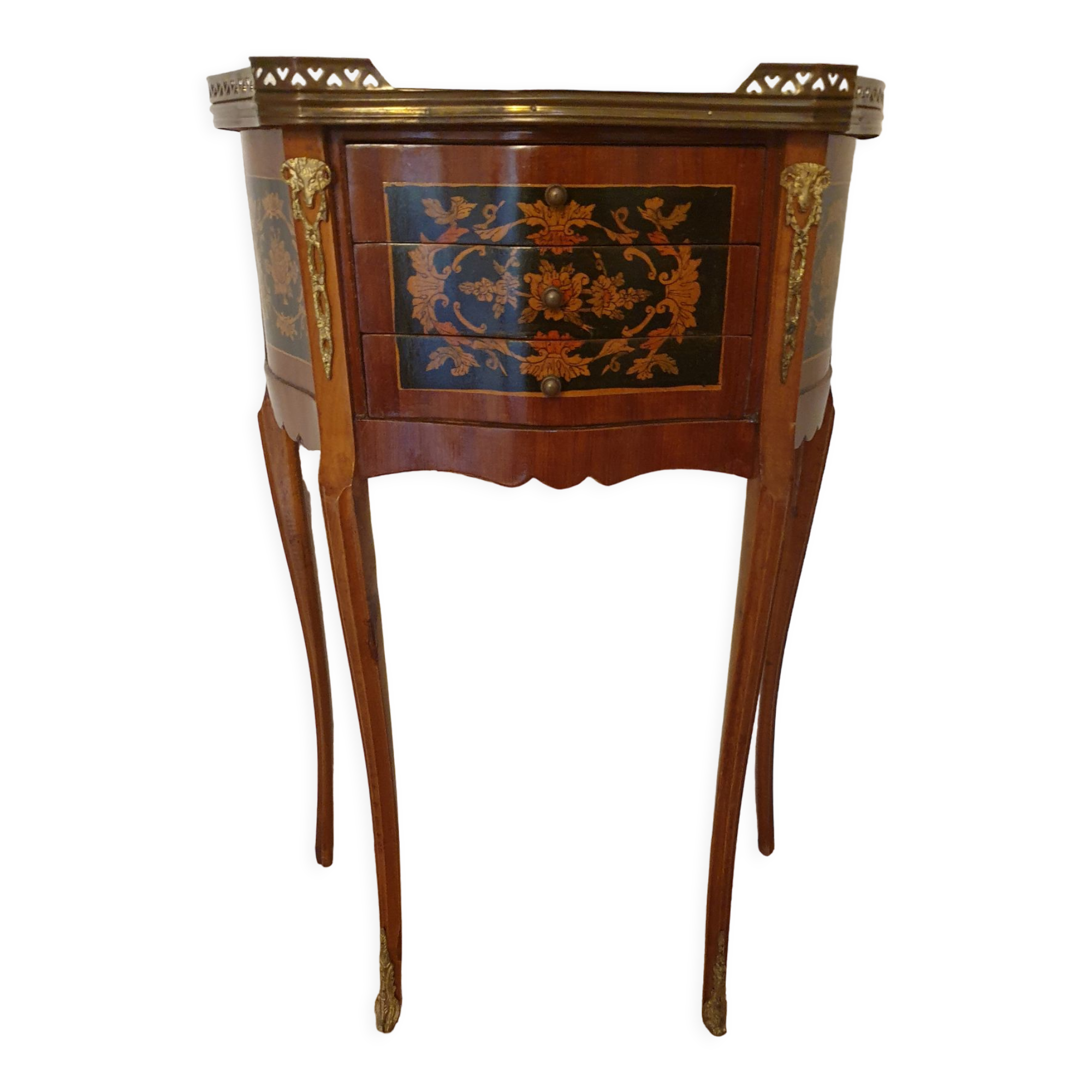 Chevet Louis XV de style Transition début XIXe