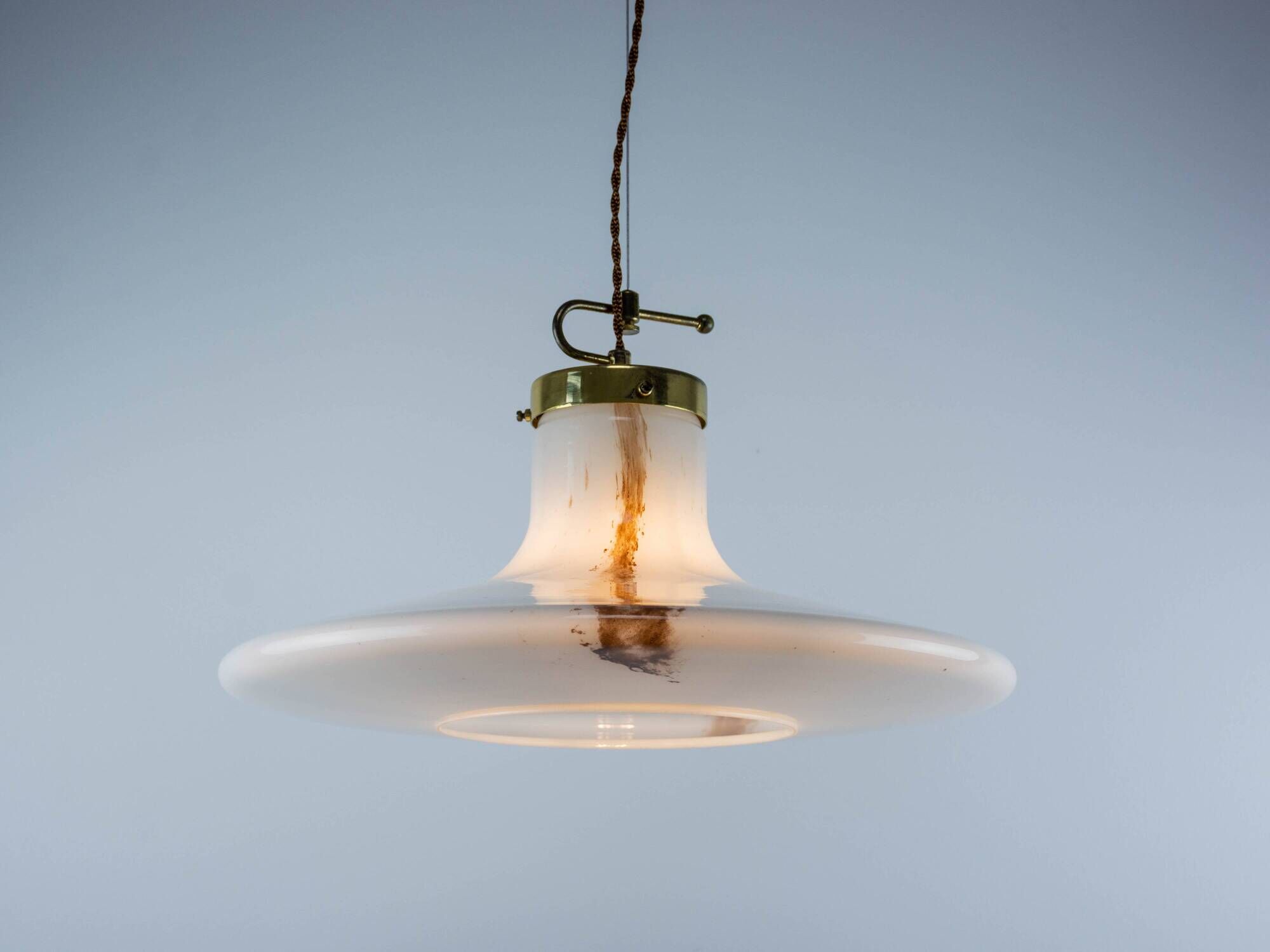 Space age Peill & Putzler like Glass Pendant