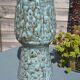 Large Vallauris vase "sea foam" H 41.5 cm