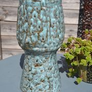 Large Vallauris vase "sea foam" H 41.5 cm