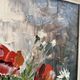 Original Antique Bouquet Flowers Oil Painting, Perfect Painting, Framed, Signed