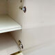 Zevi brass display unit cabinet 70s hollywood regency midcentury glass vintage