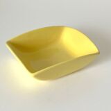 aperitif bowl vintage 50's 60's yellow, retro modernist
