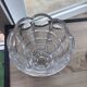 Vase corolle en cristal taillé