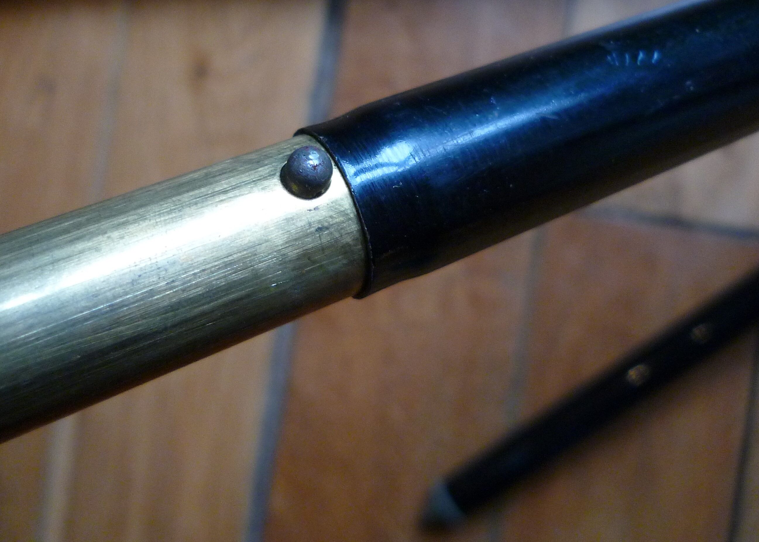 Industrial style tripod lamp, old tripod 1930s