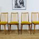 Serie de 4 chaises scandinaves