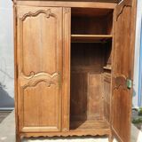 Wardrobe in oak XVIIIth