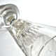 Old absinthe glass in blown glass cut 1900