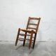 Antique mulched wooden country chair