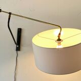 Wall lamp with arms and counterweight 1950
