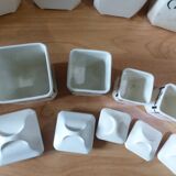 15 vintage spice boxes in porcelain from Badonviller 240561