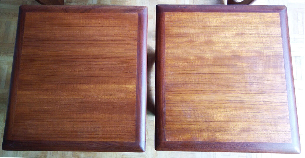 Pull-out tables in teak - G Plan - 1960s