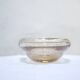 Empty vintage glass pocket blown by the glassworks of Biot