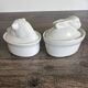 2 Porcelain Terrines - Wild Boar and Rabbit