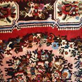 Tapis vintage fait main Bakhtiari persan 114cm x 152cm (1970s)