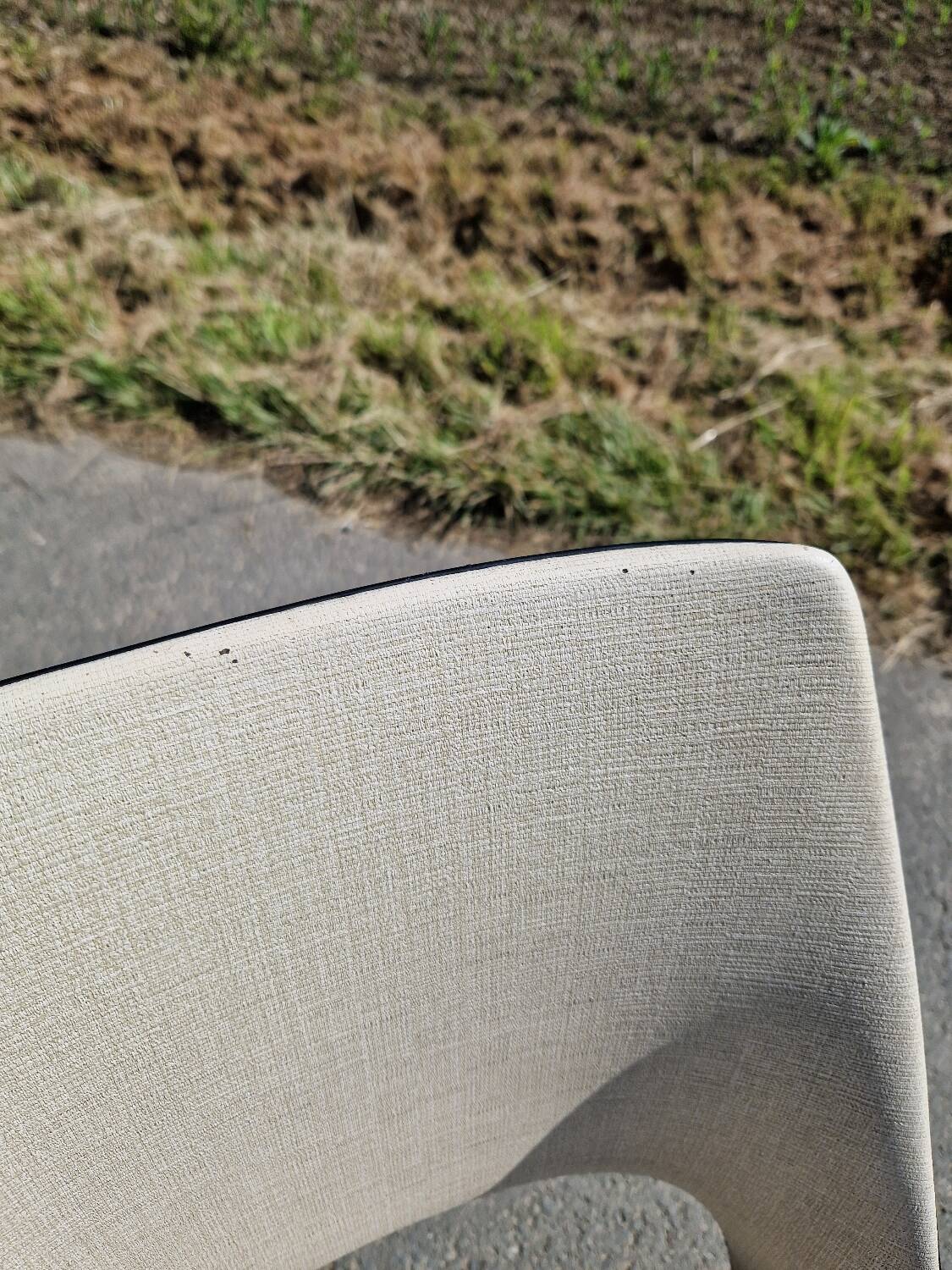 Set of 2 barrel chairs from the 60s