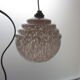 Pink clichy glass walk-in hanging