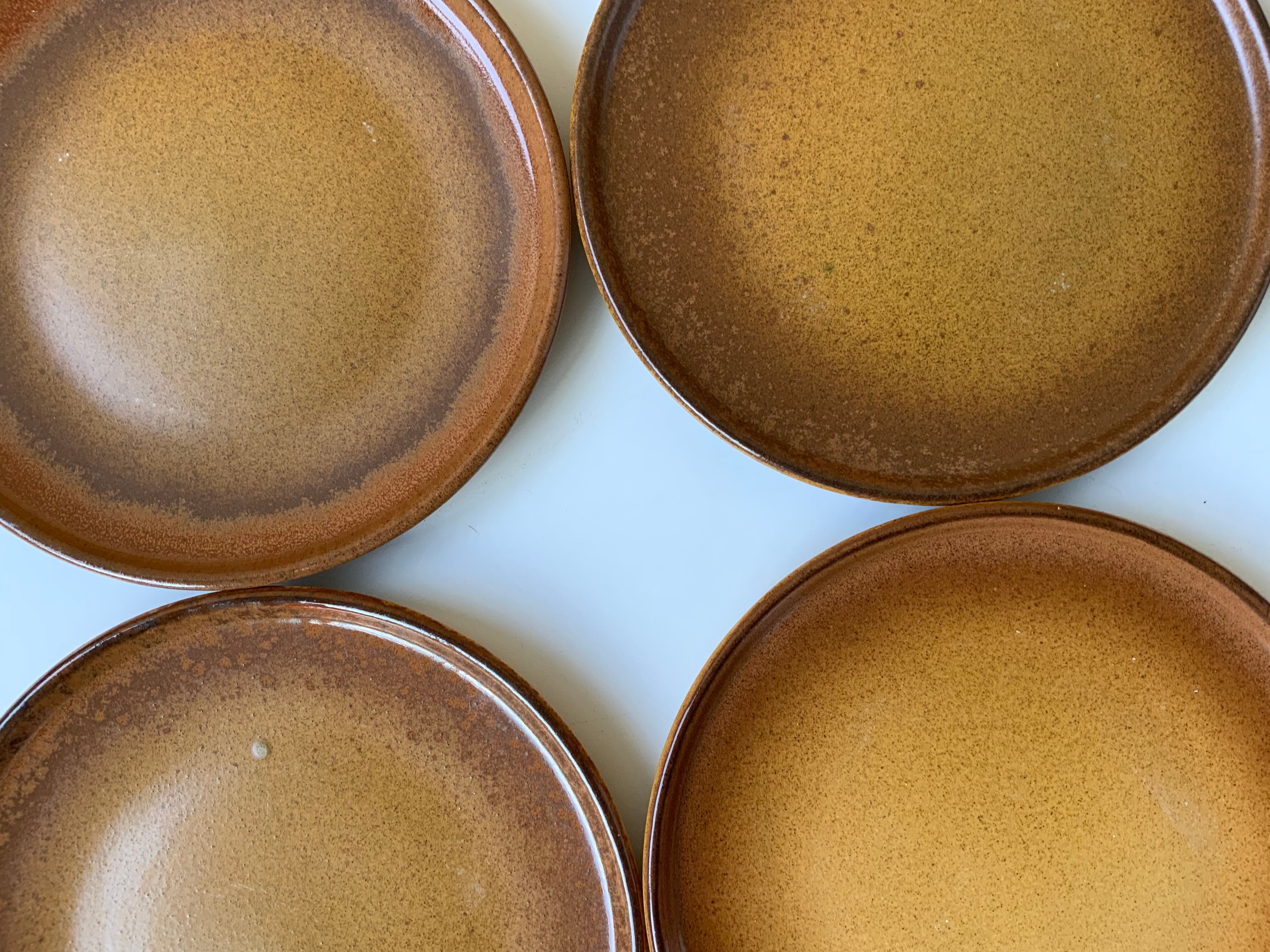 Stoneware plates