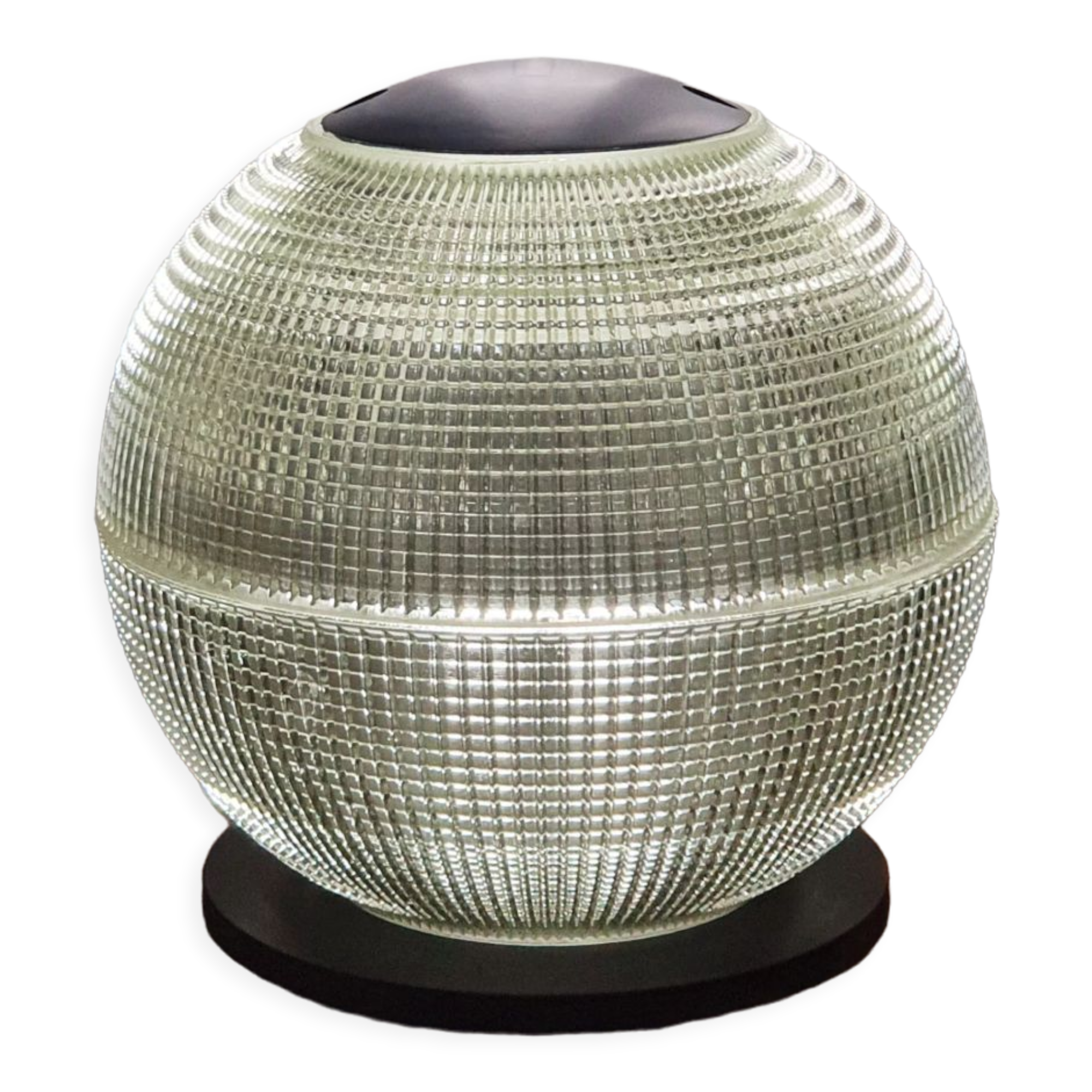 Holophane luminaire on pedestal