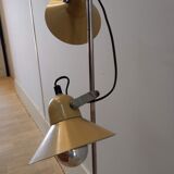 Two-burner floor lamp from the 60s and 70s