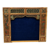 Wooden sculpted and polychrome architectural entourage – Orientalist work