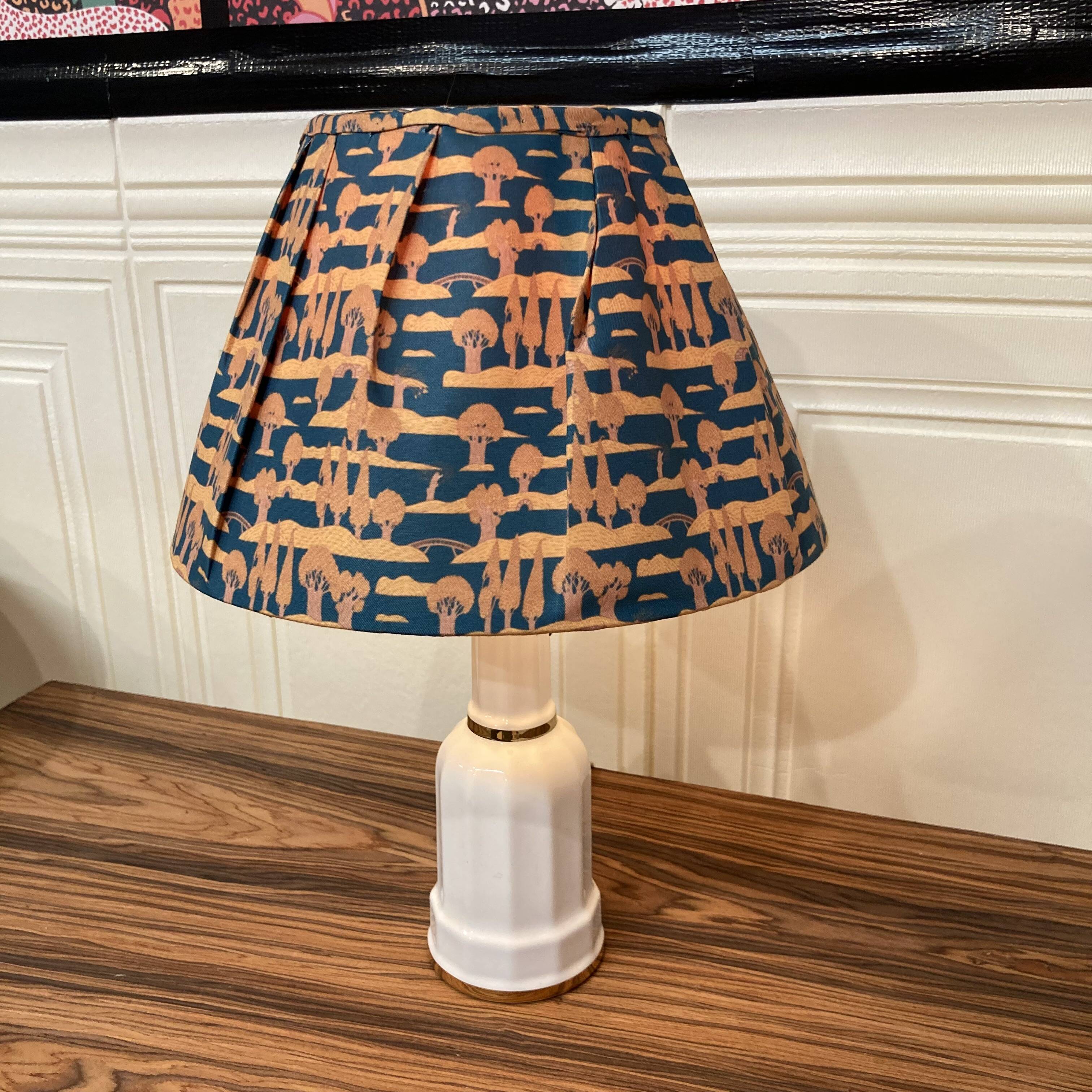 Ceramic lamp "1960 design".