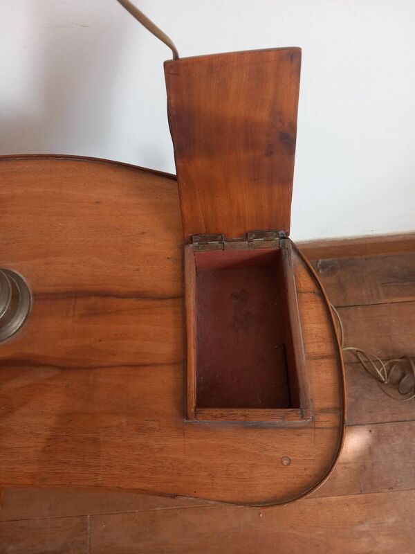 Table lampadaire rognon