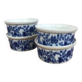 4 ramekins from the Pillivuyt factory, Country Style decor