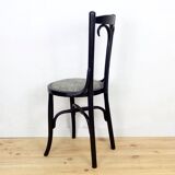 Antique Art Nouveau Wooden Dining Chair