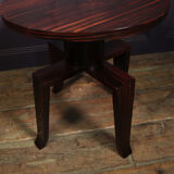 French art deco macassar ebony side table