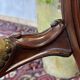 Paire de fauteuils Napoléon III XIXème en acajou