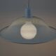 Vintage 1980s Postmodern-Industrial Perforated Pendant Lamp By Massive.