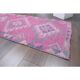 1970s Turkish Handmade Wool Runner Rug 80x321