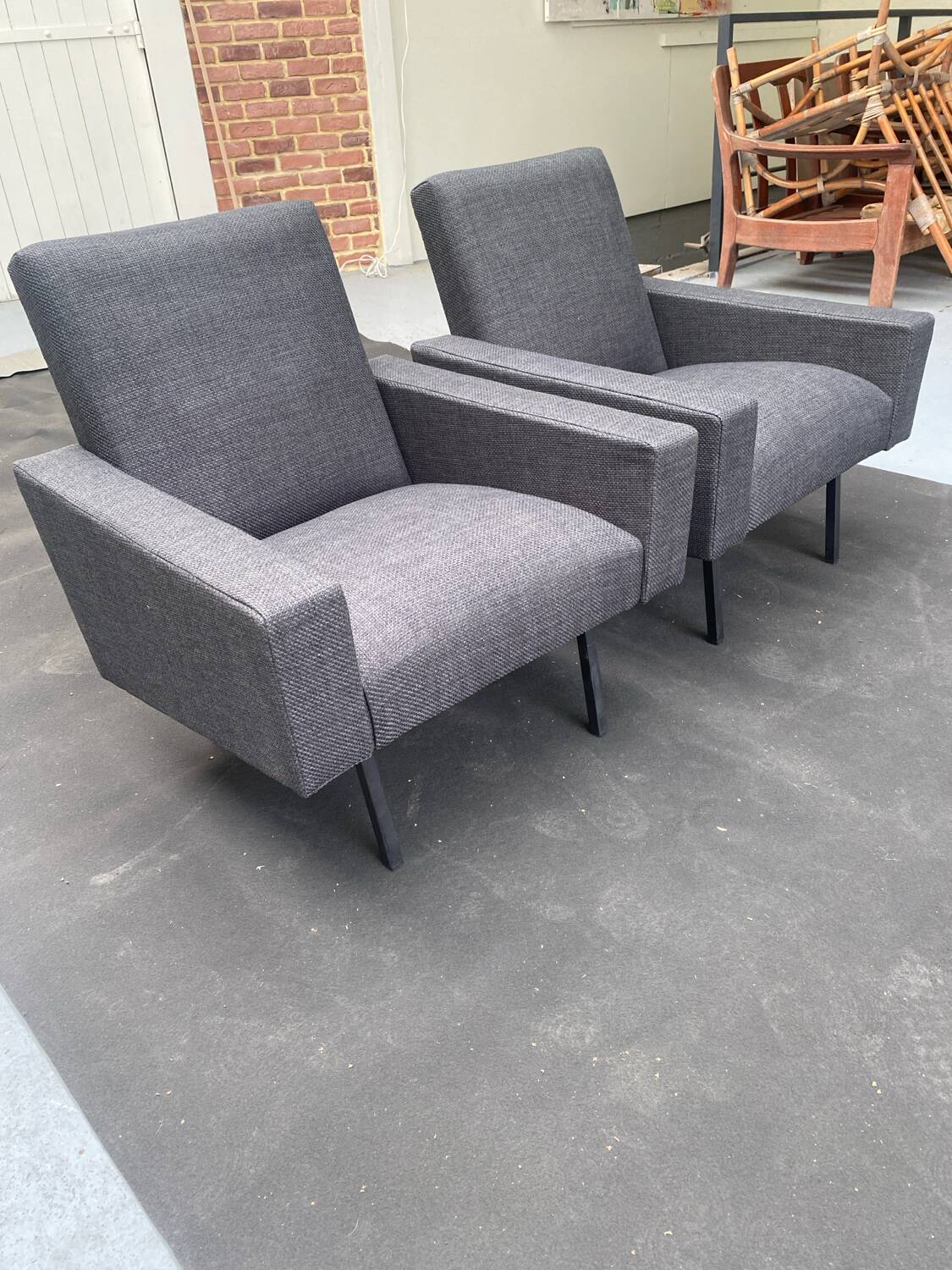 Paire de fauteuil vintage