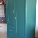 Parisian wardrobe in solid wood