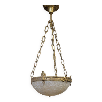 Art Deco Bronze Pendant
