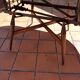 Table basse vintage scandinave smorrebrod relevable a système