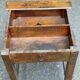 19th century farmhouse stool in solid oak