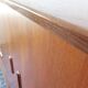 Sideboard library in Scandinavian style made of teak.