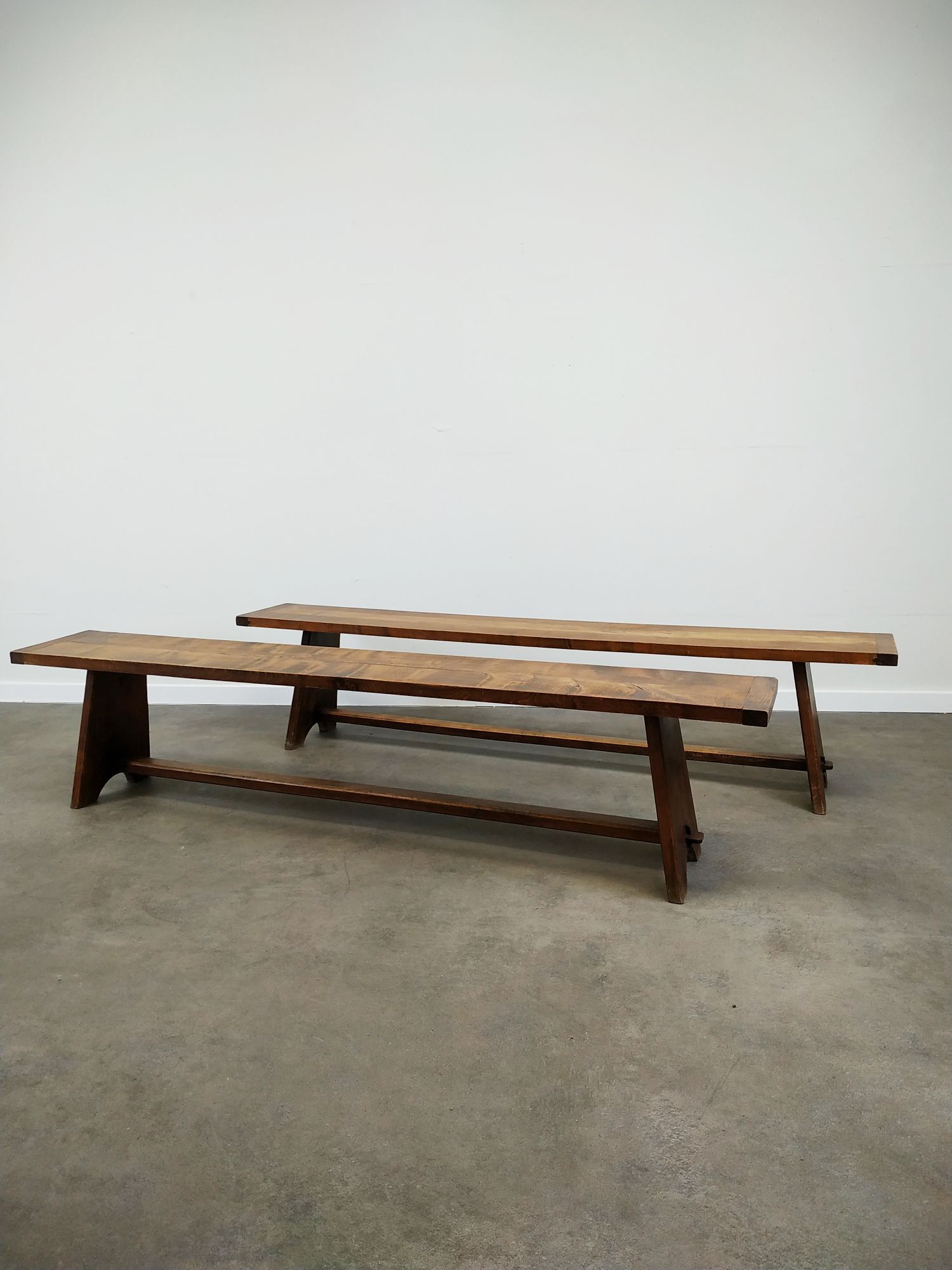 Pair of farm benches 200 cm
