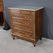 Commode Chiffonnière en Acajou, style Louis XVI – Milieu XXe