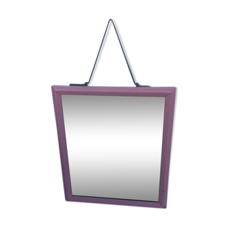 18x25cm pink metal mirror