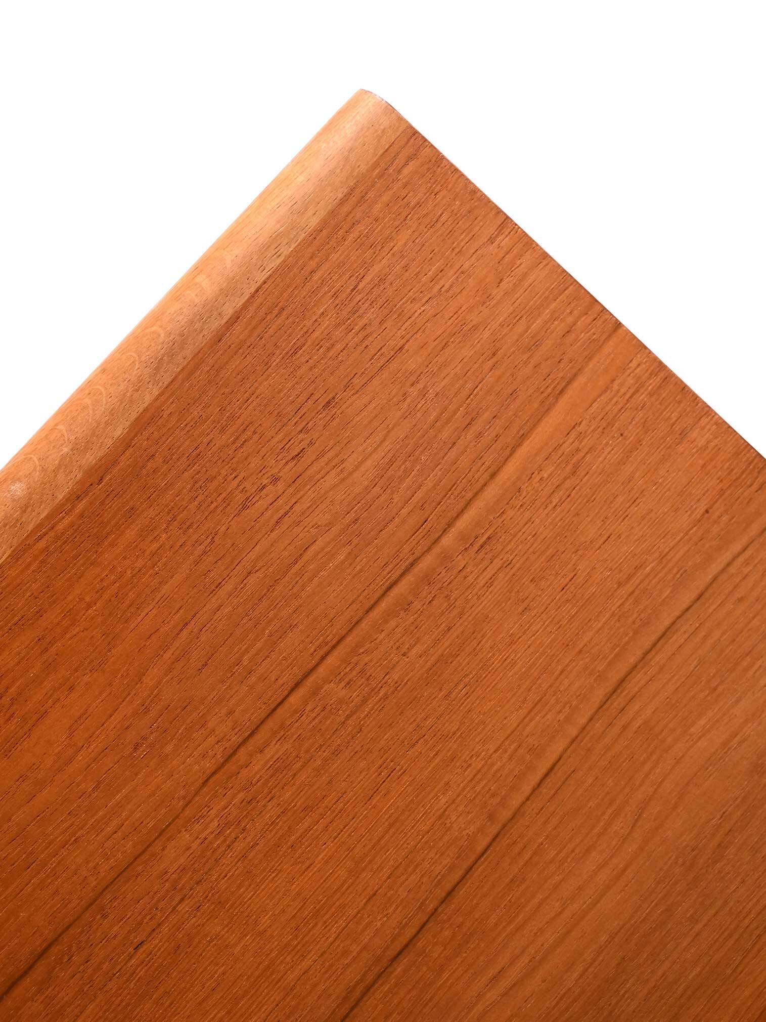 Scandinavian Teak Sideboard with Black Details