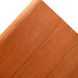 Scandinavian Teak Sideboard with Black Details