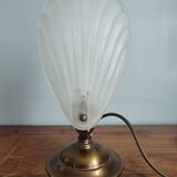Vintage shell table lamp