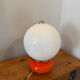 Space age design table lamp in Murano glass by Carlo Nason
