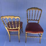 Pair of Napoleon III chairs